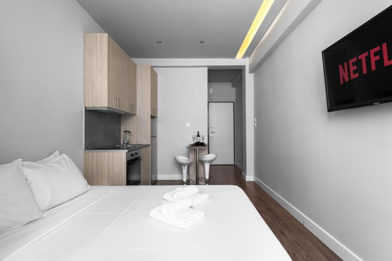 Upper Floor, The Luxury Suites Thessaloniki Exterior foto