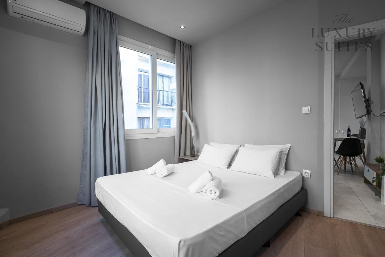 Upper Floor, The Luxury Suites Thessaloniki Exterior foto